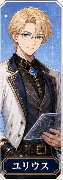 ユリウスのキャラクターカード