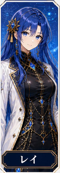 レイのキャラクターカード